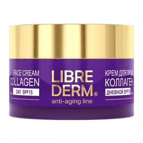 LIBREDERM Коллаген дн крем д вос-ния сияния и ровного цвета кожи SPF-15 50 мл