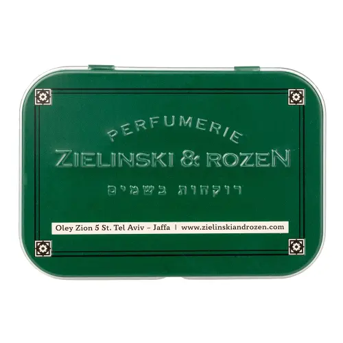 Zielinski & Rozen   Твердое мыло в алюминиевой коробке Черный перец, Амбра, Нероли 100гр