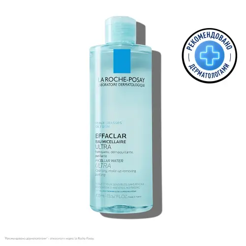 LA ROCHE-POSAY EFFACLAR ULTRA Мицеллярная вода для жирной и проблемной кожи, 400 мл