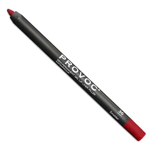 PROVOC Semi-Permanent Gel Lip Liner Filler WP 36 Smolder Гелевая подводка в карандаше для губ LPL36