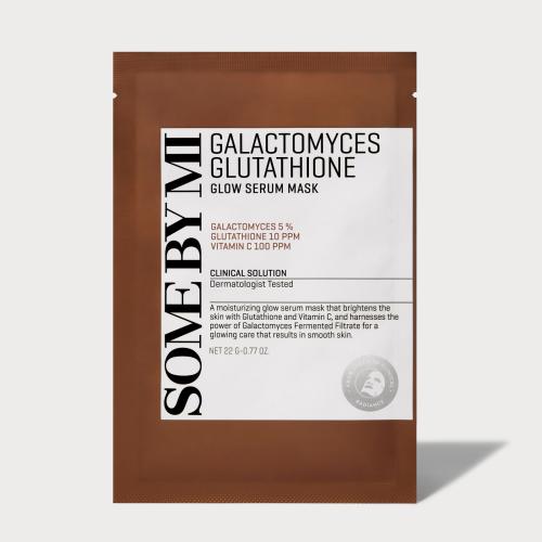 SOME BY MI  GALACTOMYCES  GLUTATHIONE GLOW SERUM MASK