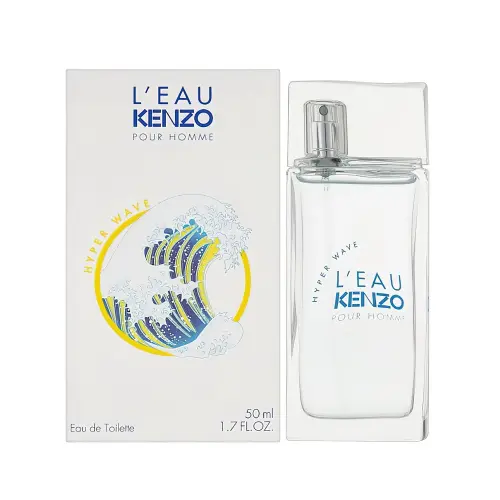 KENZO Туалетная вода L'EAU POUR HOMME HYPER WAVE (M) 50 мл