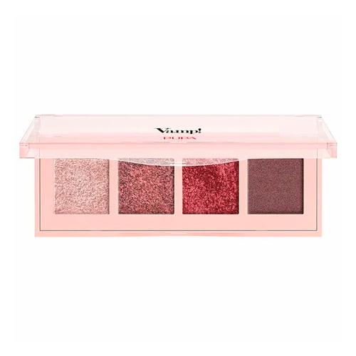 PUPA Палетка теней VAMP! 4 EYESHADOWS PALETTE тон 003 Розовый бронзовый
