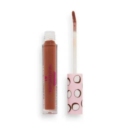 I HEART  БЛЕСК ДЛЯ ГУБ TASTY COCONUT Brown Coconut Cookie