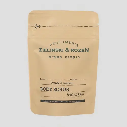 Zielinski & Rozen Body scrub Tana uchun skrab Apelsin, Yasmin Orange, Jasmine 70 ml