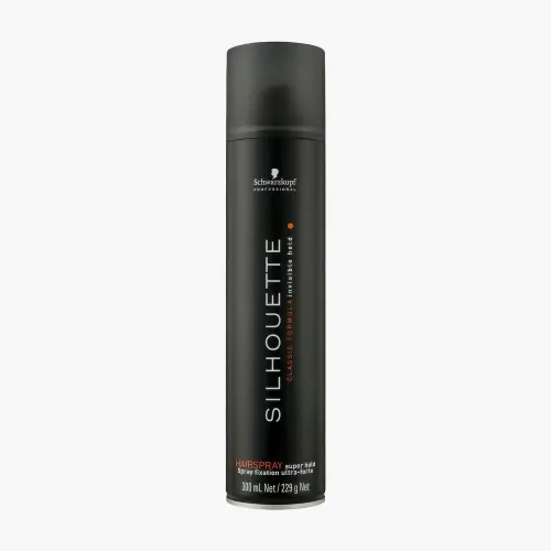 Schwarzkopf SILHOUETTE Hairspray super hold - Классический лак для волос ультрасильной фиксации 300мл