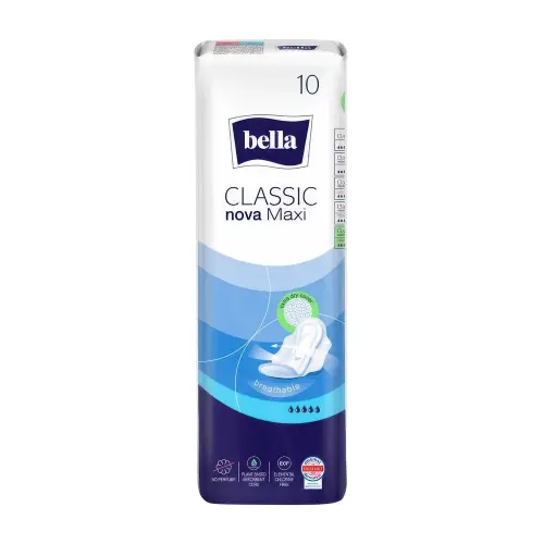 Bella Прокладки ж/г впитывающие  CLASSIC NOVA MAXI  10 шт