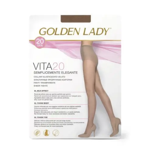 Колготки жен. Golden Lady 107YYA Golden Lady VITA 20 Nero 4