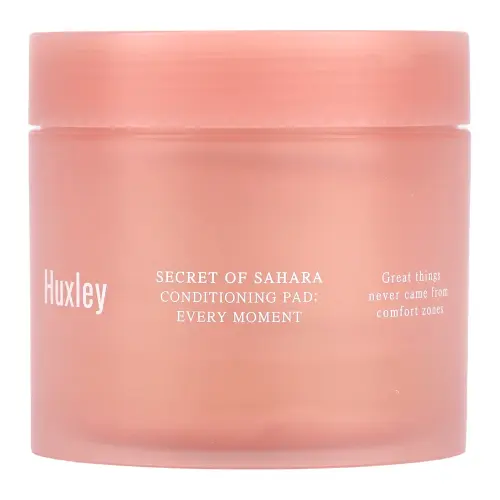 HUXLEY CONDITIONING PAD ;EVERY MOMENT Смягчающие тонер-пэды с экстрактом опунции 140 мл