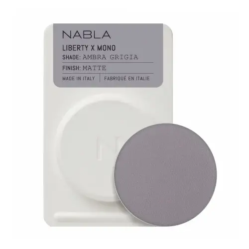 Nabla Liberty X Mono Matte - Ambra Grigia Тени для век Single в нескольких вариантах отделки 1г