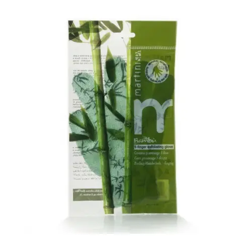 Martini SPA 5-FINGER PEELING GLOVE Бамбуковая перчатка для скраба на 5 пальцев