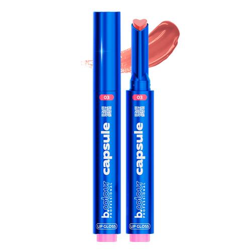 7DAYS B.COLOUR PRO CAPSULE Блеск для губ автоматический / 03 Innovator, 1,2 г