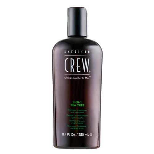American Crew 3IN1 TEA TREE Средство для волос 3 в 1  с эктстрактом чайного дерева 250мл
