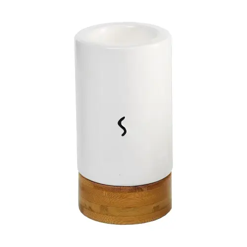 SPAAS Подсвечник для Свечи ароматической Holder TL porcelain/ wood