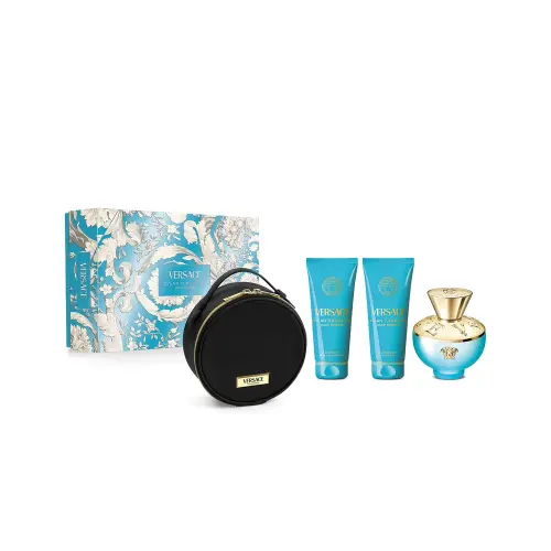 VERSACE  POUR FEMME DYLAN TURQUOISE Set EDT 100ml+Sh/G 100ml+B/Gel 100ml+Gwp