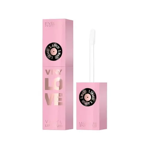 Eveline ЖИДКАЯ ПОМАДА ДЛЯ ГУБ С ВИНИЛОВЫМ ЭФФЕКТОМ  VINYLOVE 4 ML NR 01 PL/ANG