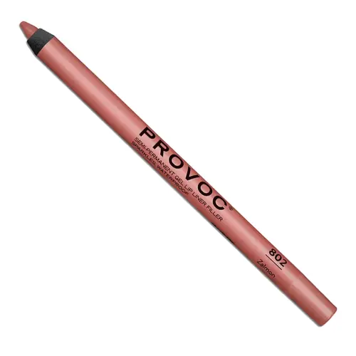 PROVOC Semi-Permanent Gel Lip Liner Filler WP SPARKLES 802 Zalmon Гелевая подводка в карандаше для губ LPL802