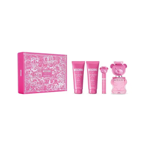 MOSCHINO TOY 2 BUBBLE GUM Set EDT 100ml+EDT 10ml+Sh/G 100ml+B/L 100ml
