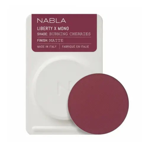 Nabla Liberty X Mono Matte - Burning Cherries Тени для век Single в нескольких вариантах отделки 1г