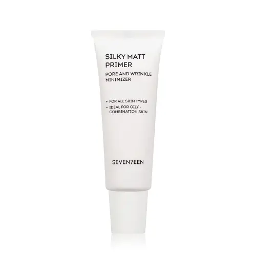Seventeen Основа под макияж с матирующим эффектом SILKY MATT PRIMER, 30 мл