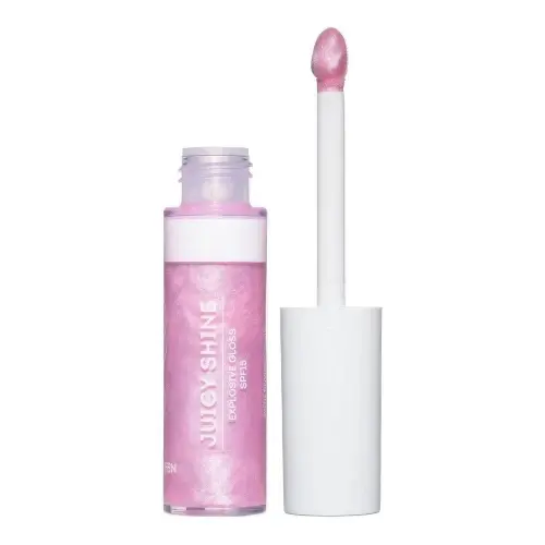 Seventeen Cosmetics Сияющий блеск д/губ Juicy Shine SPF 15, т. 14 Розовые искры