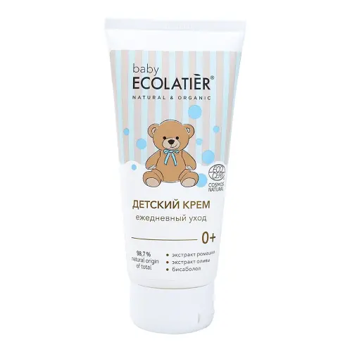 ECL baby Детский крем Ежедневный уход BABY 0+ (Ecocert), 100 мл