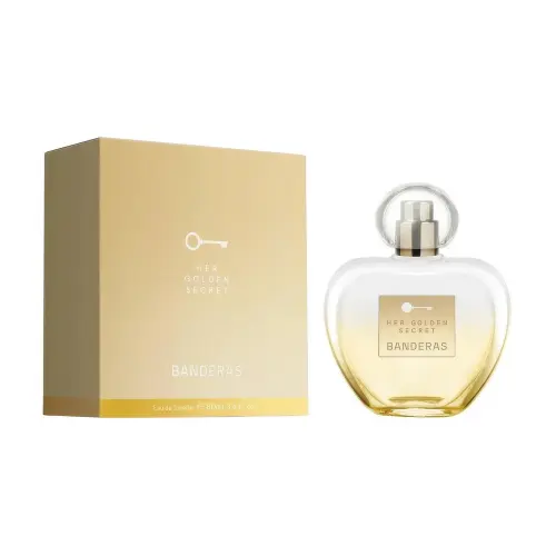 ANTONIO BANDERAS ВОДА ТУАЛЕТНАЯ  HER GOLDEN SECRET ДЛЯ НЕЕ 80 МЛ