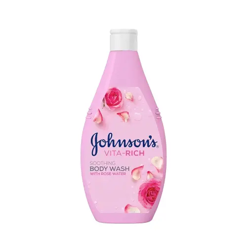 Johnson’s® Vita-Rich гель для душа с экстрактом Розовой Воды 400 мл