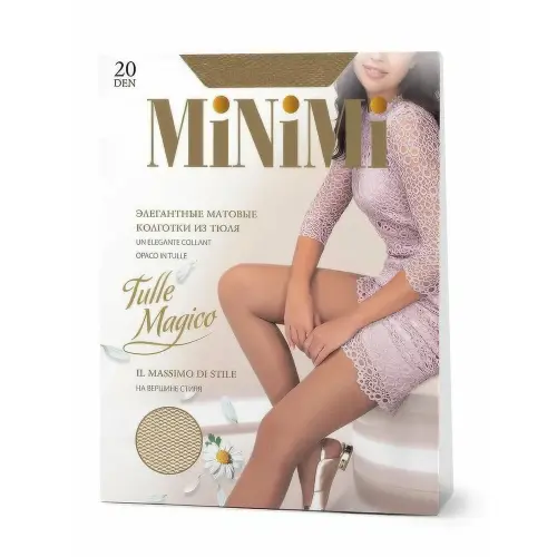 Колготки жен. Minimi TULLE MAGICO Mini TULLE MAGICO Nero 3