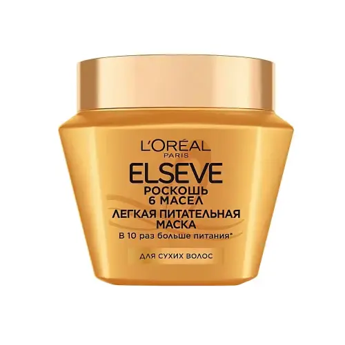 L'oreal ELSEVE Маска для волос Роскошь 6 масел для всех типов волос, 300 мл (new)