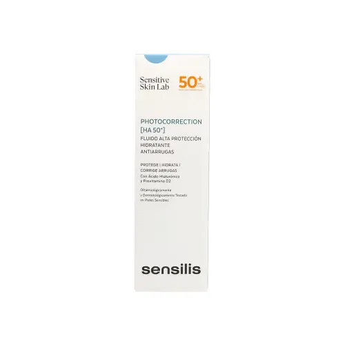 SENSILIS PHOTOCORRECTION [HA 50+] 50 ML NEW (увлажняющий флюид СПФ с гиалуроновой кислотой)