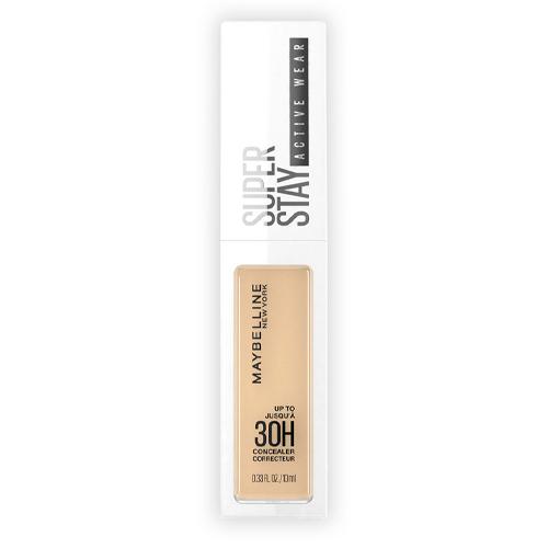 Maybelline New York Стойкий консилер для лица Super Stay Active Wear 30Ч, оттенок 22, 10 мл