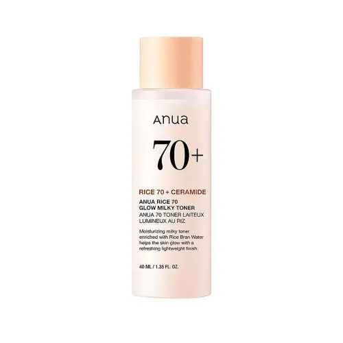 Anua Молочный тонер для сияния кожи с рисом Anua Rice 70 Glow Milky Toner/40 мл