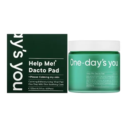 ONE DAYS YOU HELP ME DACTO PAD Тонер-пэды с успокаивающим эффектом 60 шт рефил