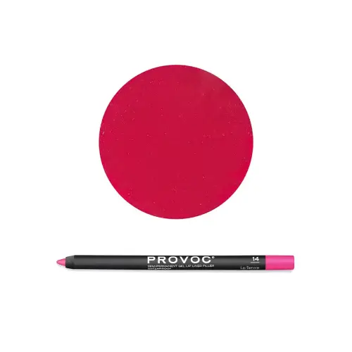 PROVOC Semi-Permanent Gel Lip Liner Filler WP 14 Lip service  Гелевая подводка в карандаше для губ LPL14