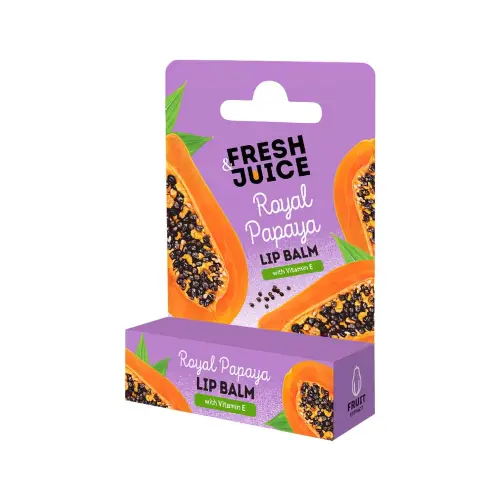 Fresh Juice Бальзам для губ Royal Papaya, 3,6 г
