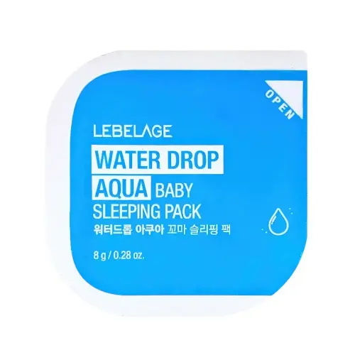 LEBELAGE мини ночная маска с аква WATER DROP AQUA BABY SLEEPING PACK