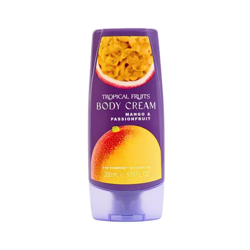 SOMERSET Tropical Fruits Mango & Passionfruit Body Cream 200ml Tottle Тропические фрукты Манго и папайя Крем для тела 200мл