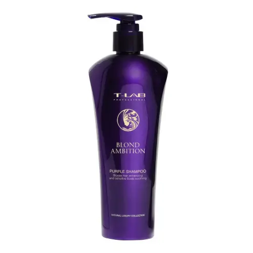 Шампунь T-LAB Professional Blond Ambition Purple Shampoo для коррекции цвета и питания волос 300 мл