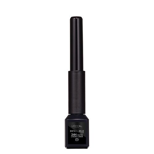 L'Oreal Paris матовая подводка для глаз Matte Signature, оттенок 01, черный, Графитовый