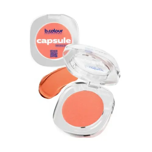 7DAYS B.COLOUR PRO CAPSULE Румяна для лица муссовые / 02 Just peachy, 3 г