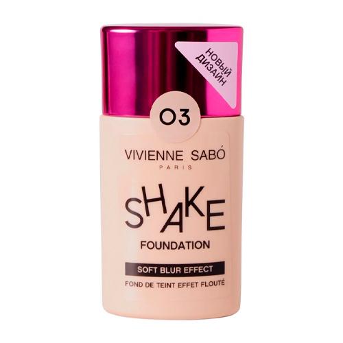 Vivienne Sabo Тональный крем с натуральным блюр эффектом Fond de teint effet floute Shakefoundationтон 03