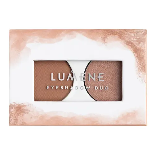 LUMENE BRIGHT EYES EYESHADOW DUO Тени для глаз №2 3,2G