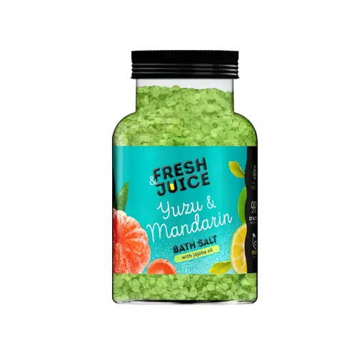 Fresh Juice Соль для ванн Yuzu & Mandarin, 700 г
