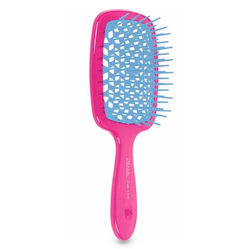 Janeke SUPERBRUSH Small Щетка-массажка  17,5х7см голубая, розовая