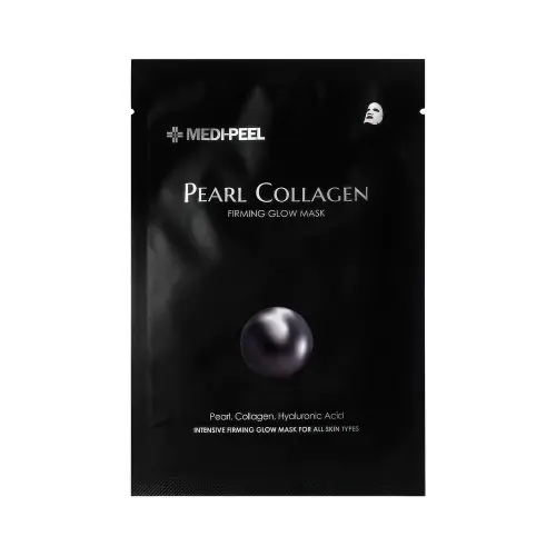 PEARL COLLAGEN FIRMING GLOW MASK SHEET/Упаковка тканевых масок MEDI-PEEL Pearl Collagen Firming Glow Mask Подтягивающая 25 мл