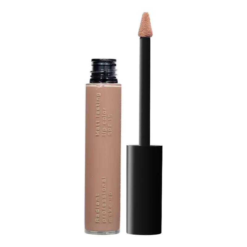 RADIANT MATT LASTING LIP COLOR SPF 15 No 59 Жидкая стойкая матовая помада для губ Matt Lasting Lip Color SPF 15, т. 59 темный беж