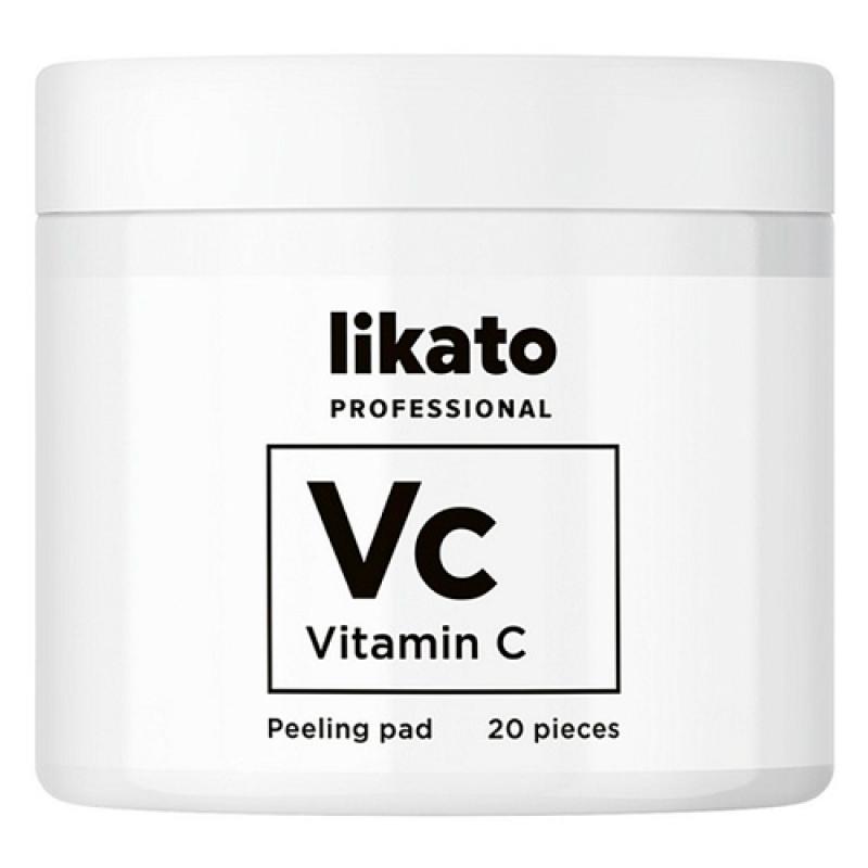 LIKATO professional Пилинг-пэды для совершенной кожи с AHА - кислотами и витамином С 80 мл