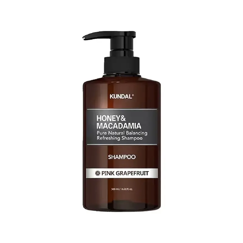 KUNDAL ШАМПУНЬ БЕССУЛЬФАТНЫЙ HONEY/MACADAMIA NATURE SHAMPOO 500ML (KUNDAL) PINK GRAPEFRUIT