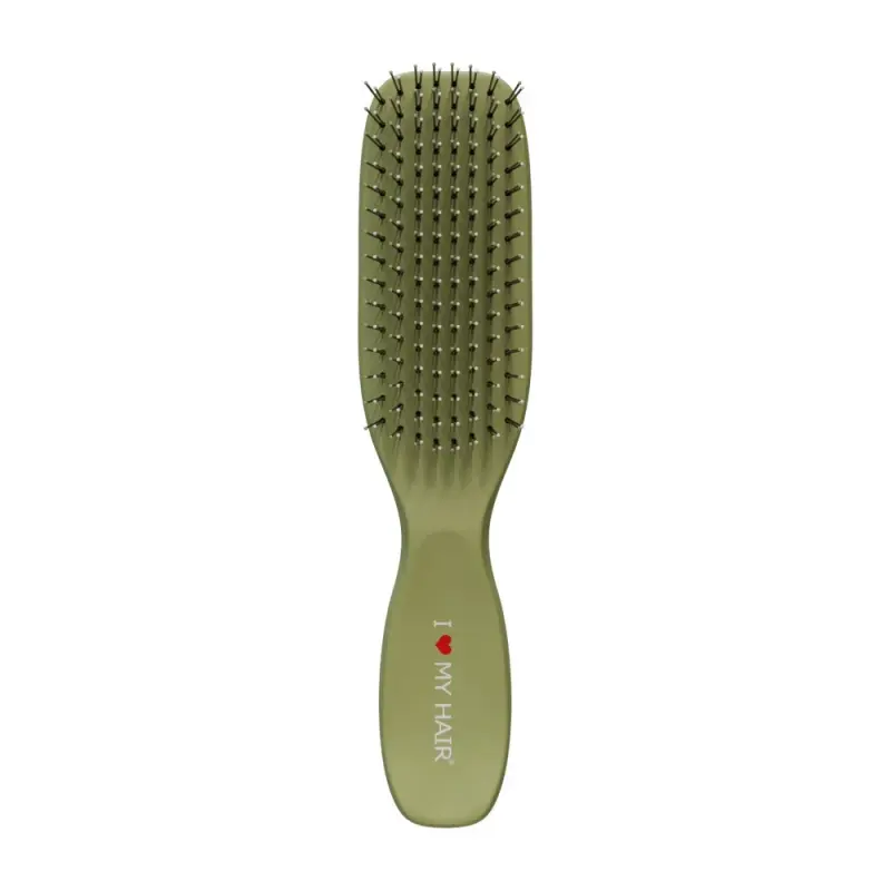I love my hair Щетка для волос Spider Soft 1503 зеленая матовая S